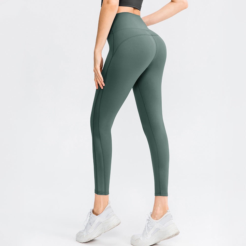 Seamless Gym Yoga Workout High Waist Leggings For Women