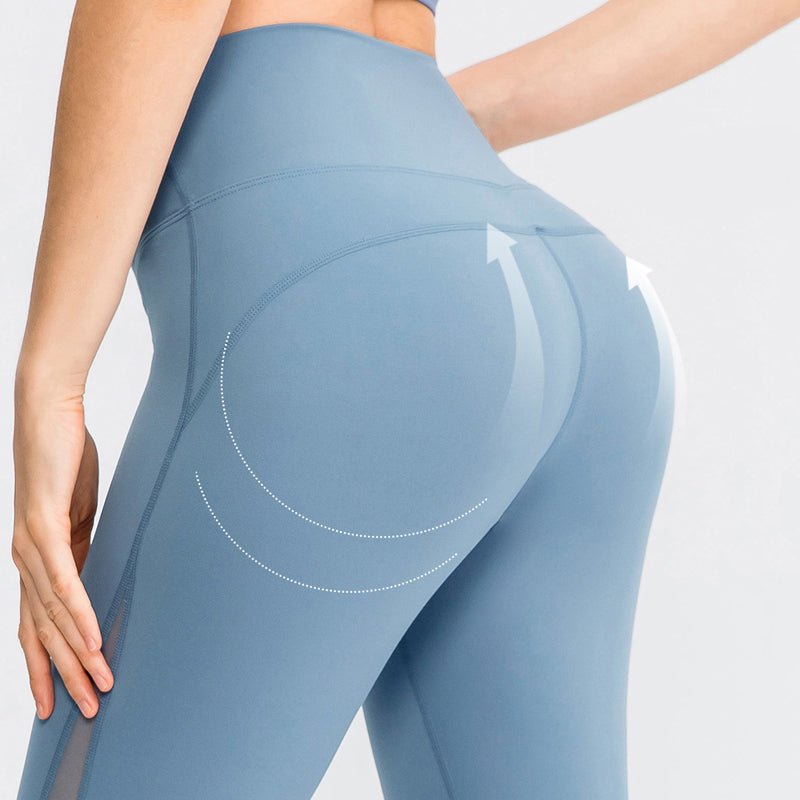 Seamless Gym Yoga Workout High Waist Leggings For Women