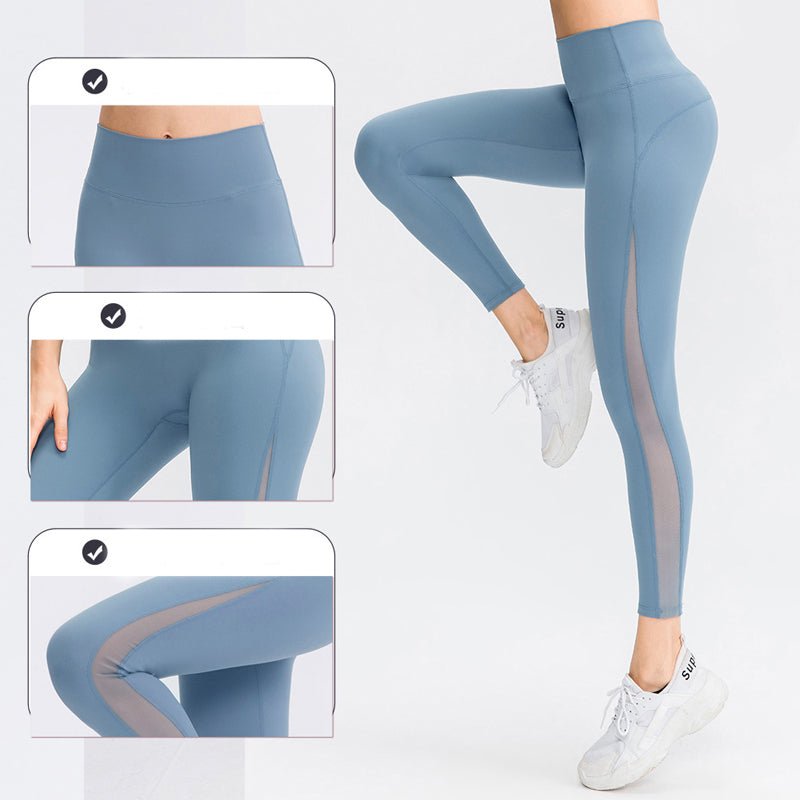 Seamless Gym Yoga Workout High Waist Leggings For Women