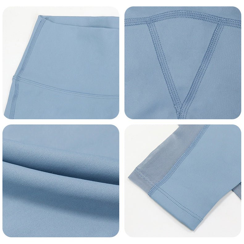 Seamless Gym Yoga Workout High Waist Leggings For Women