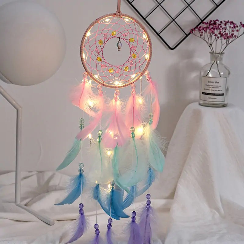 [Manifestation] Dreamcatcher Luminous Lights Feathers