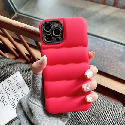 Jacket Puffer Bumper Matte iPhone Case