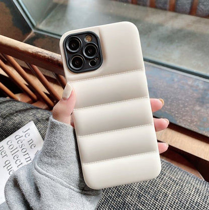 Jacket Puffer Bumper Matte iPhone Case