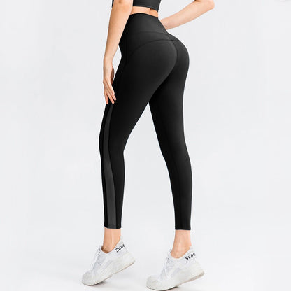 Seamless Gym Yoga Workout High Waist Leggings For Women