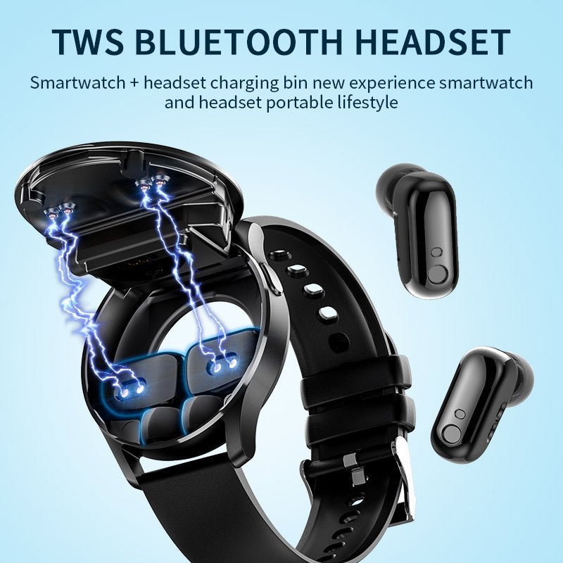 Smarty™ Watch with Bluetooth Wireless Earbuds - Modern Era Goods